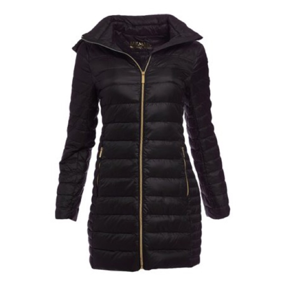 Michael Kors black down winter coat